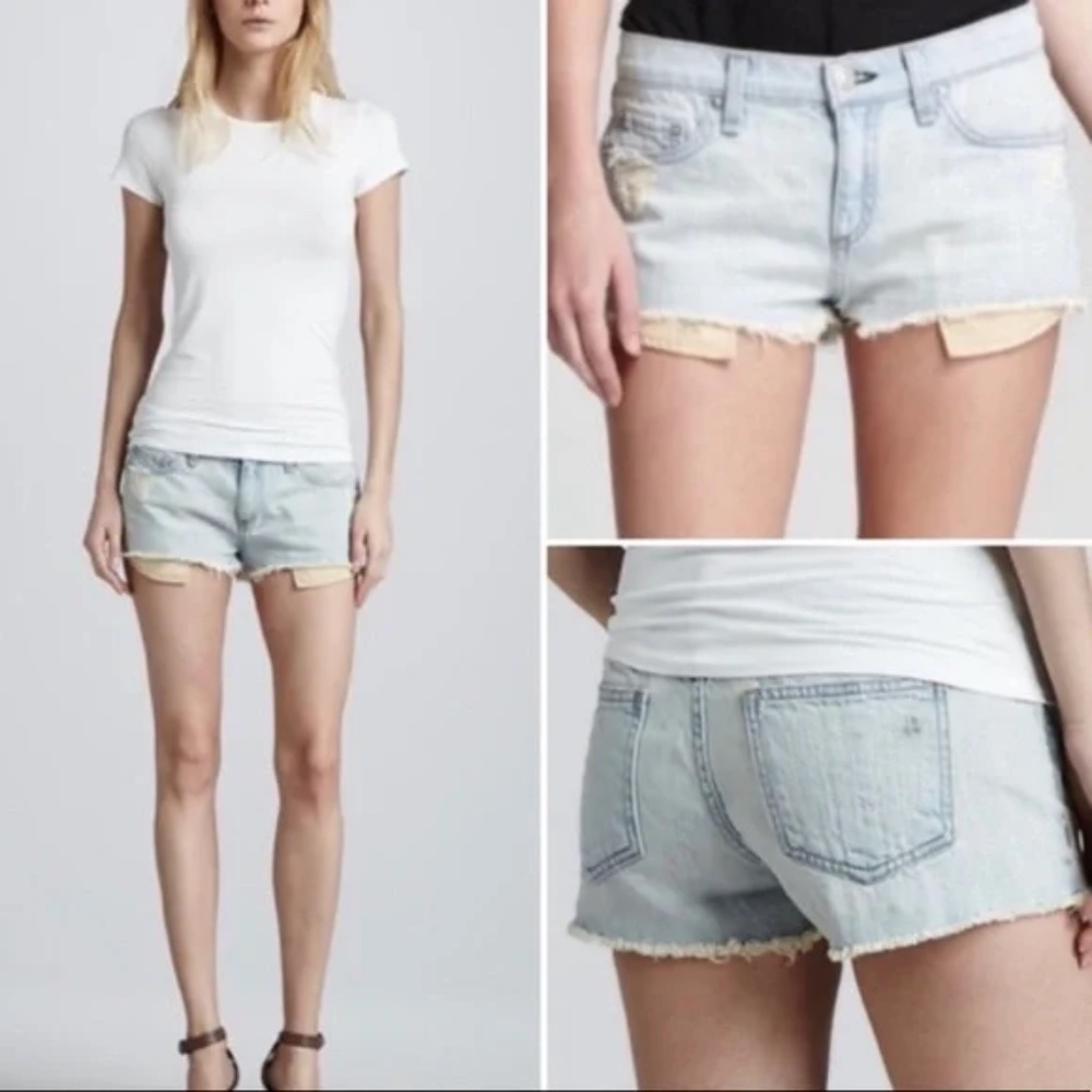 Rag & Bone Mila Cutoff Denim Shorts
